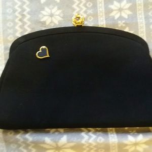 Vintage Black Clutch